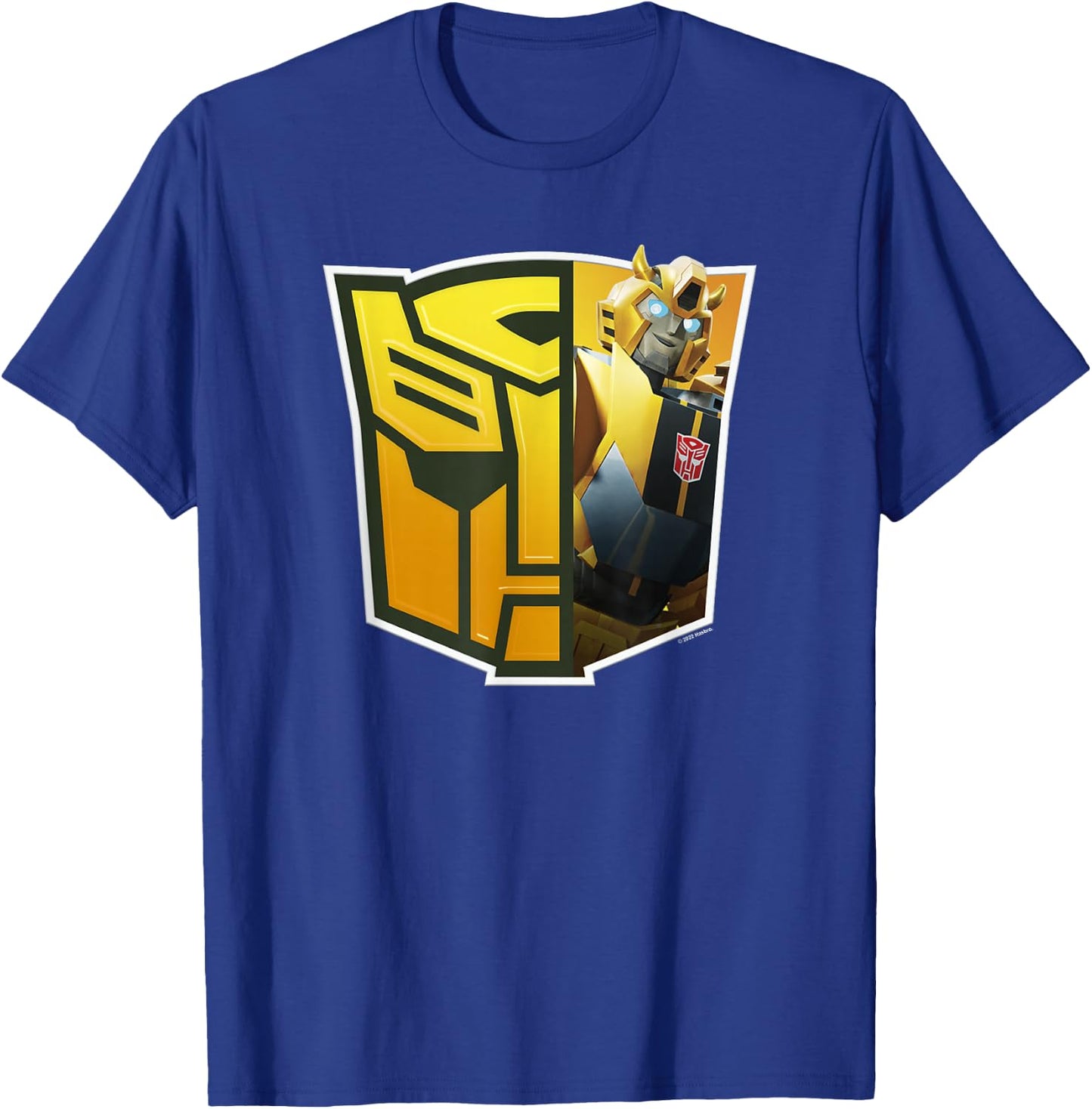 Transformers: EarthSpark Bumblebee Logo Fill T-Shirt - T-Shirt | Royal