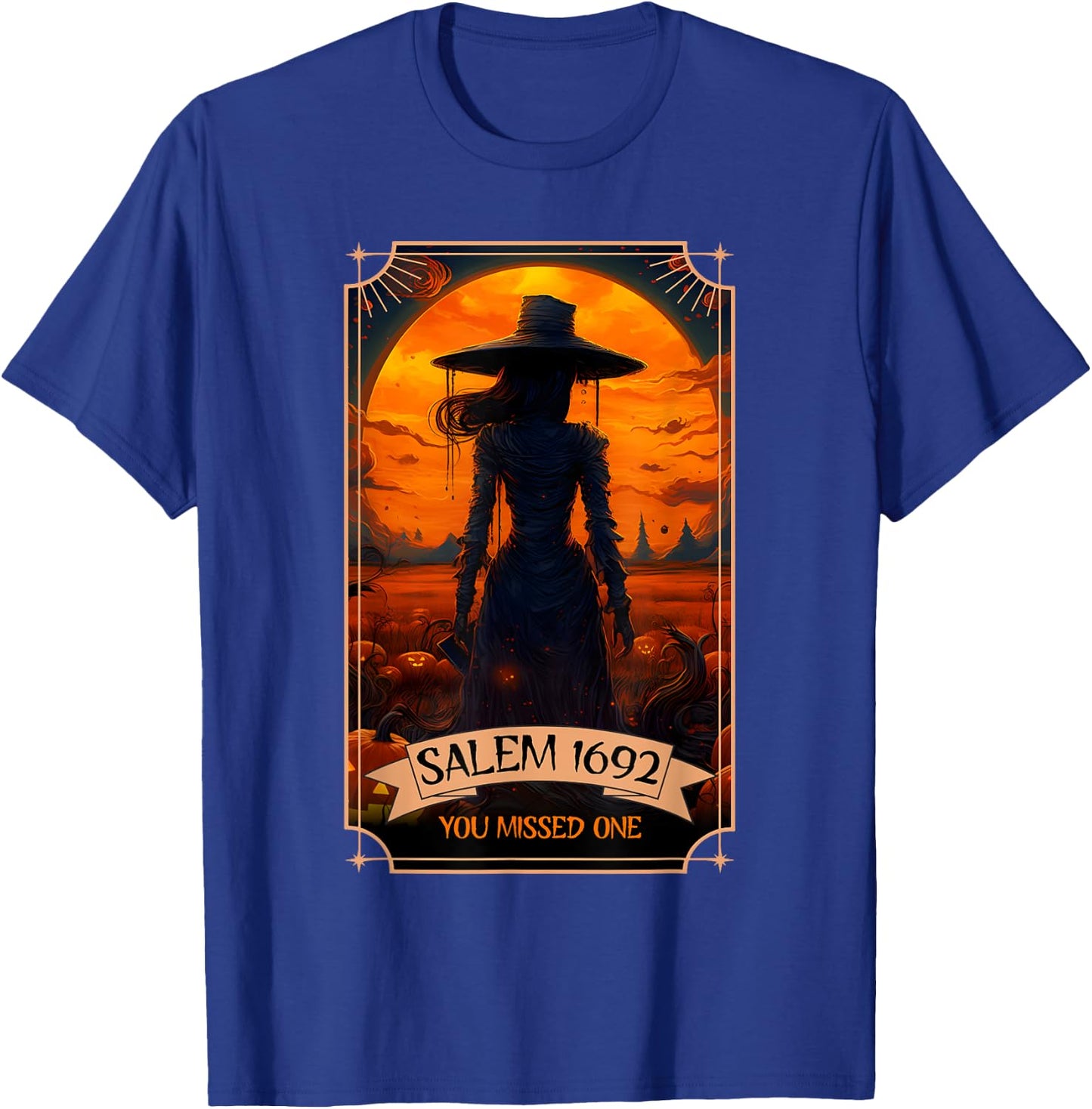 Salem 1692 They Missed One Witch Halloween Van Gogh Women T-Shirt - T-Shirt | Royal