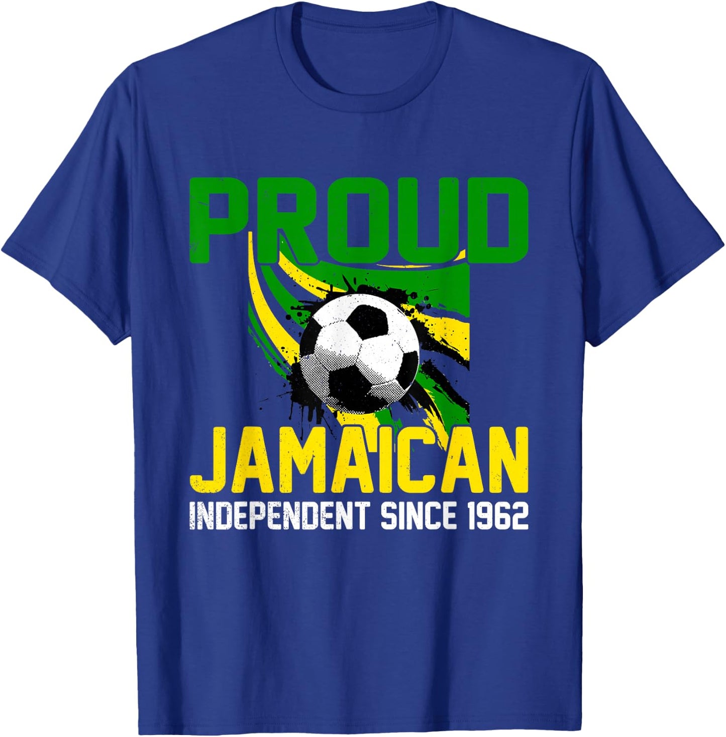 Proud Jamaican independence Day Jamaica Football Team kids T-Shirt - T-Shirt | Royal