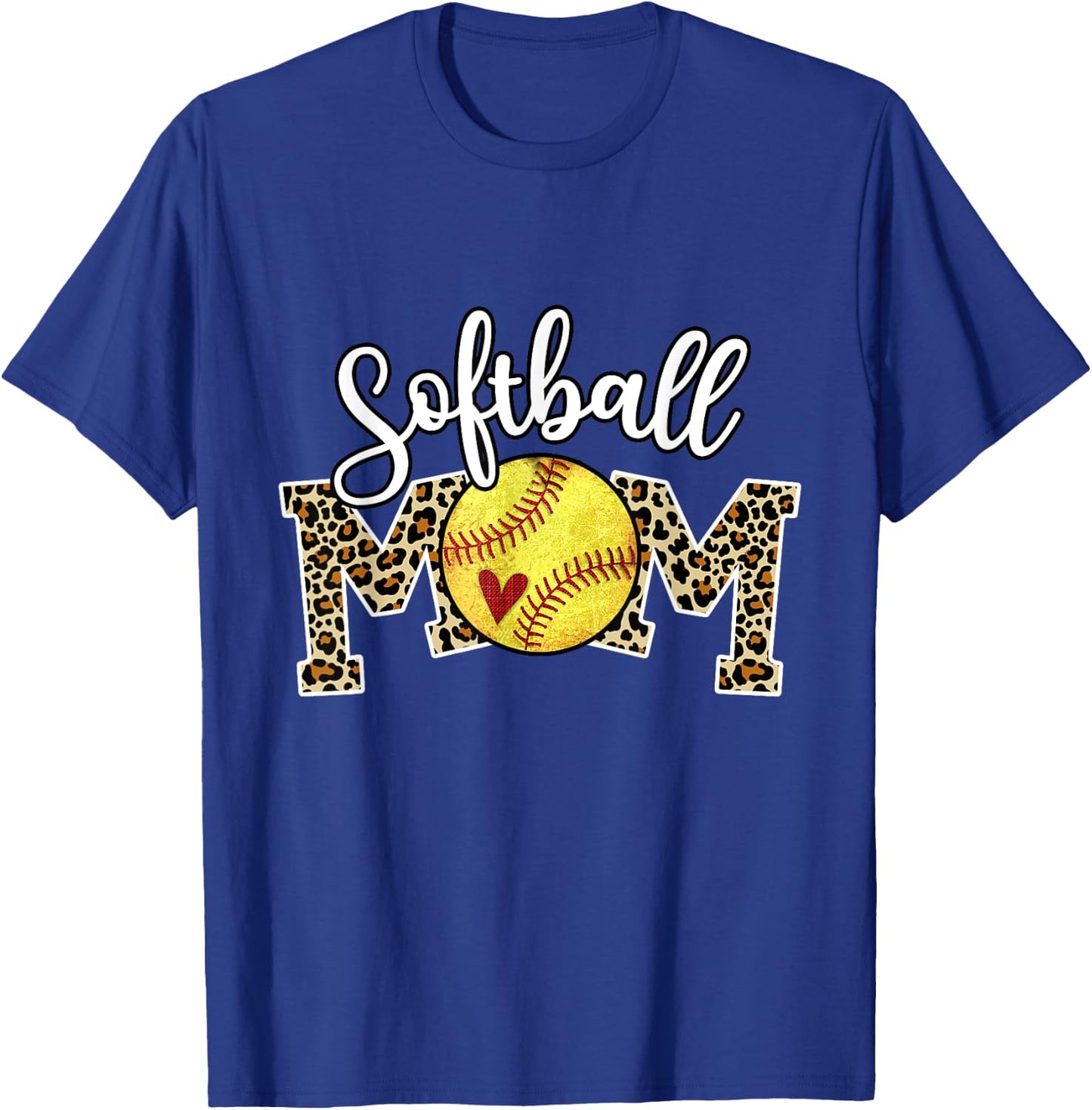 Softball Mom Dance mom Baseball Mom Mother Day T-Shirt - T-Shirt | Royal