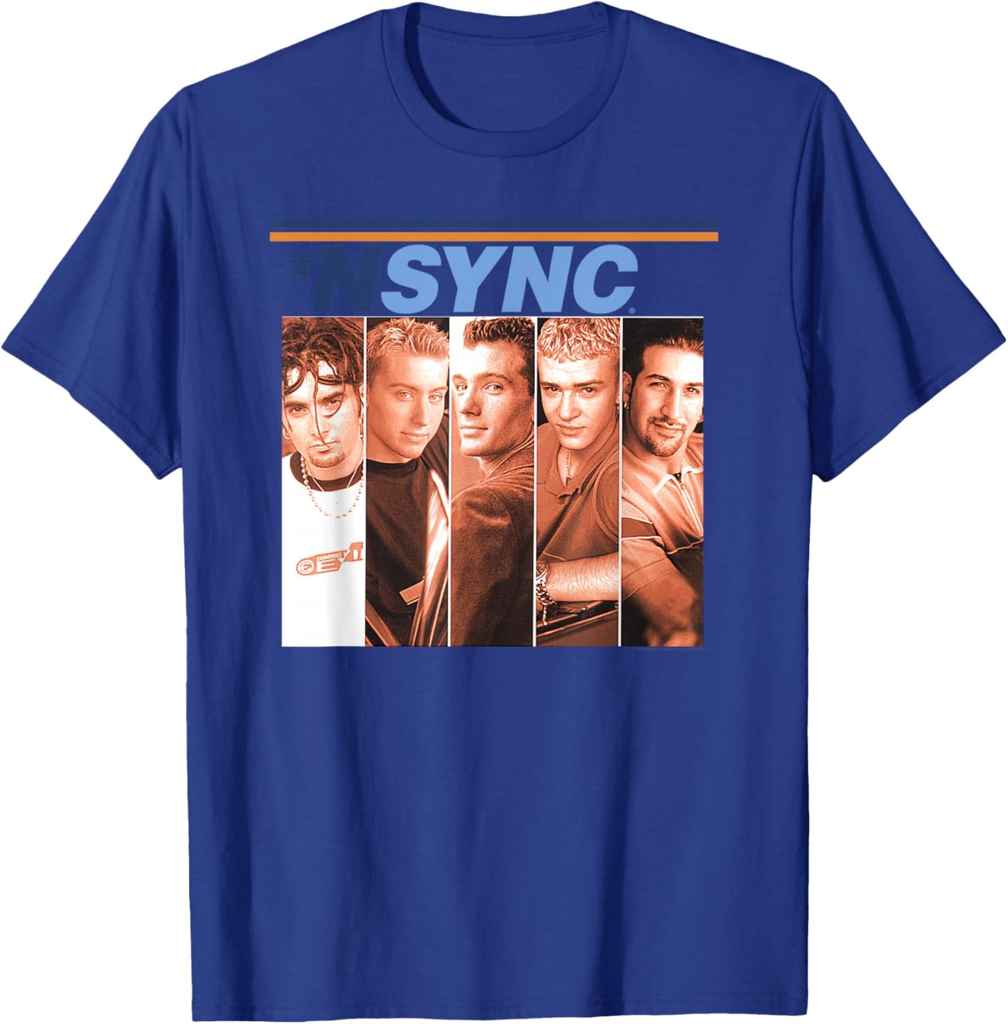 NSYNC Official 'NSYNC Debut Album Cover T-Shirt - T-Shirt | Royal