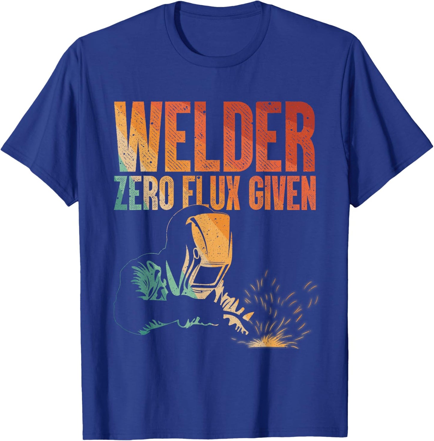 Cool Welder Art Women MIG/TIG Welding Metal Lover T-Shirt - T-Shirt | Royal