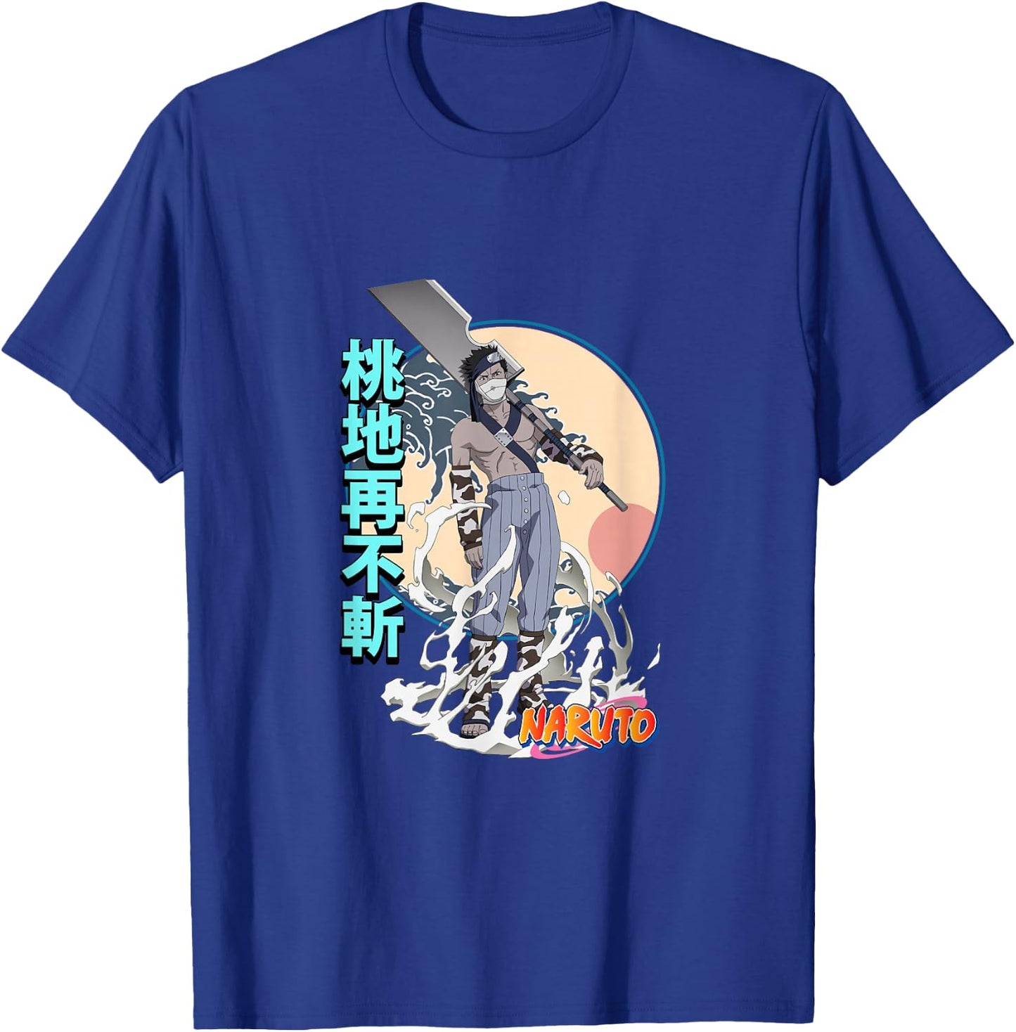 Naruto Classic Zabuza Momochi T-Shirt - T-Shirt | Royal