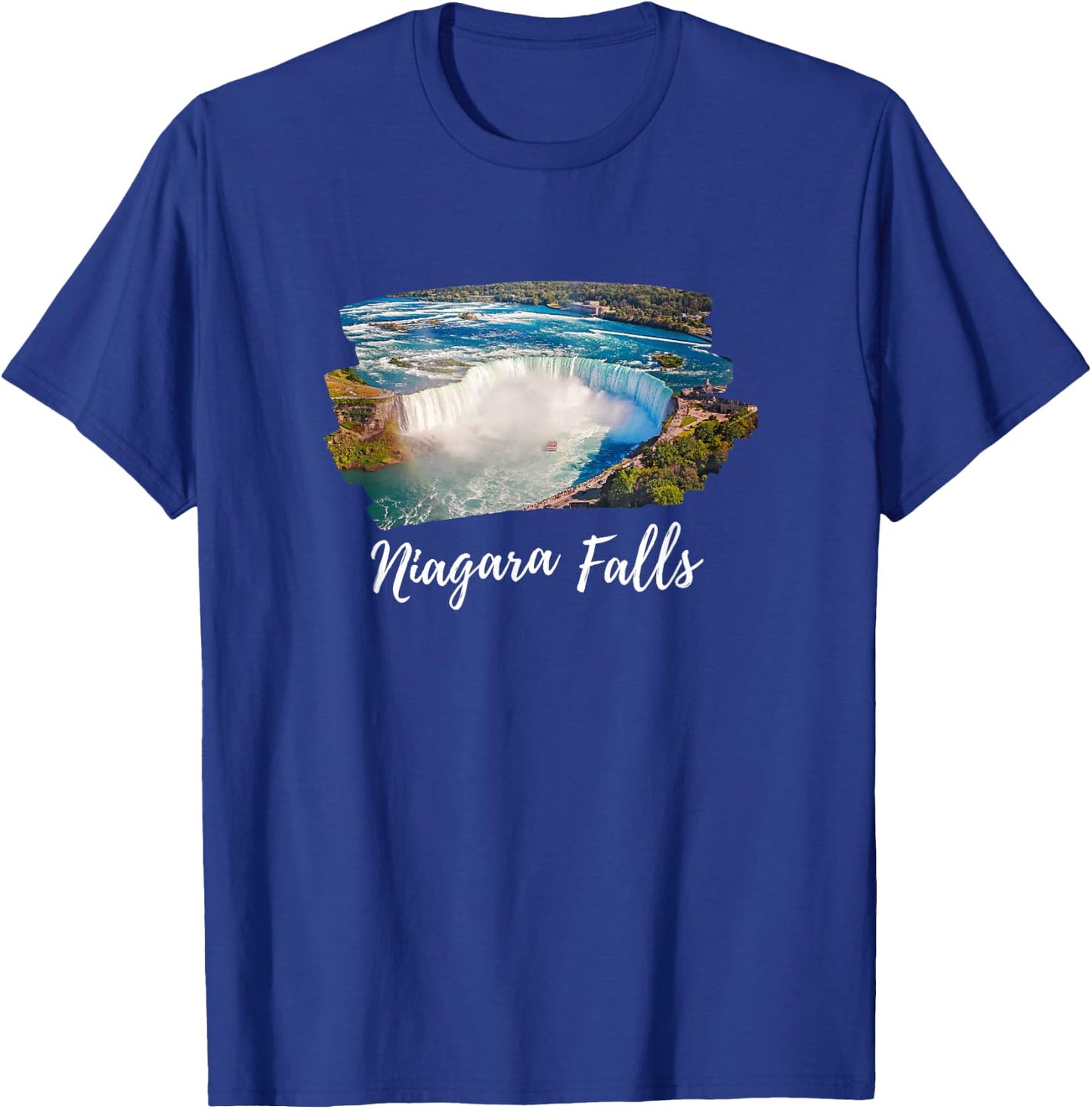 Image of Niagara. Falls Which are Very Good Beautiful T-Shirt - T-Shirt | Royal