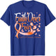 Faith Over Fear Renal Cell Carcinoma Awareness Butterfly T-Shirt - T-Shirt | Royal