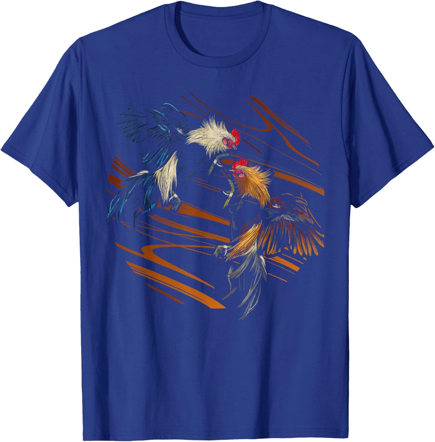 Peleas De Gallos Cockfighter Game Fowl Cockfighting Rooster T-Shirt - T-Shirt | Royal