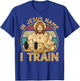 In Jesus Name I Train Christian Workout Jesus Gym T-Shirt - T-Shirt | Royal