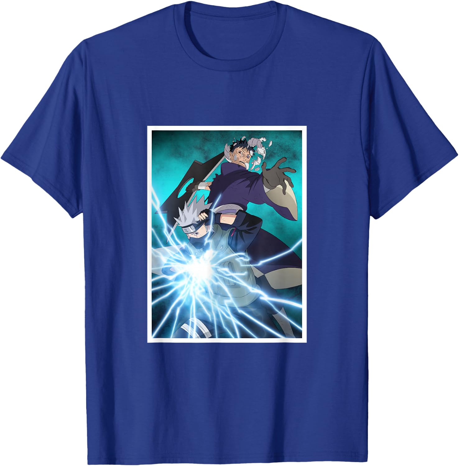 The Kakashi and Obito Fighting T-Shirt - T-Shirt | Royal