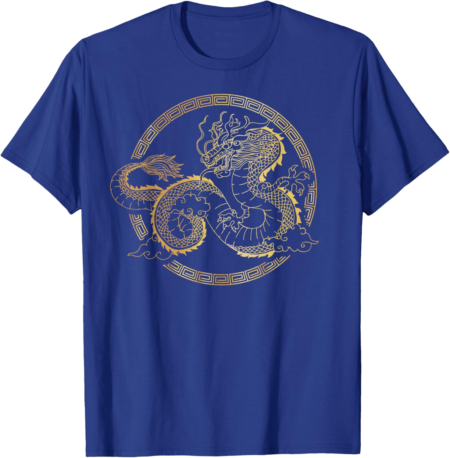 Japanese Tokyo Dragon Asian tattoo inspired retro 80’s style T-Shirt - T-Shirt | Royal