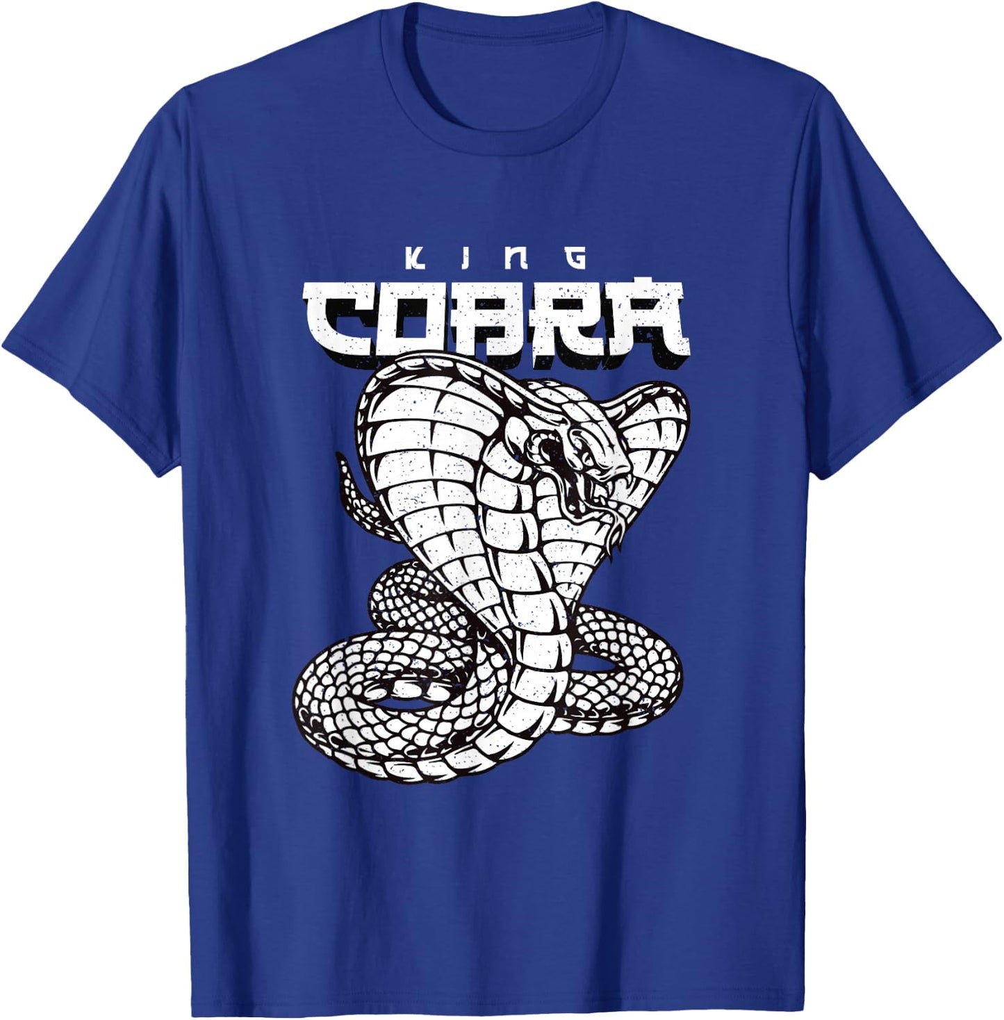 Vintage Snake Japanese Style King Cobra T-Shirt - T-Shirt | Royal