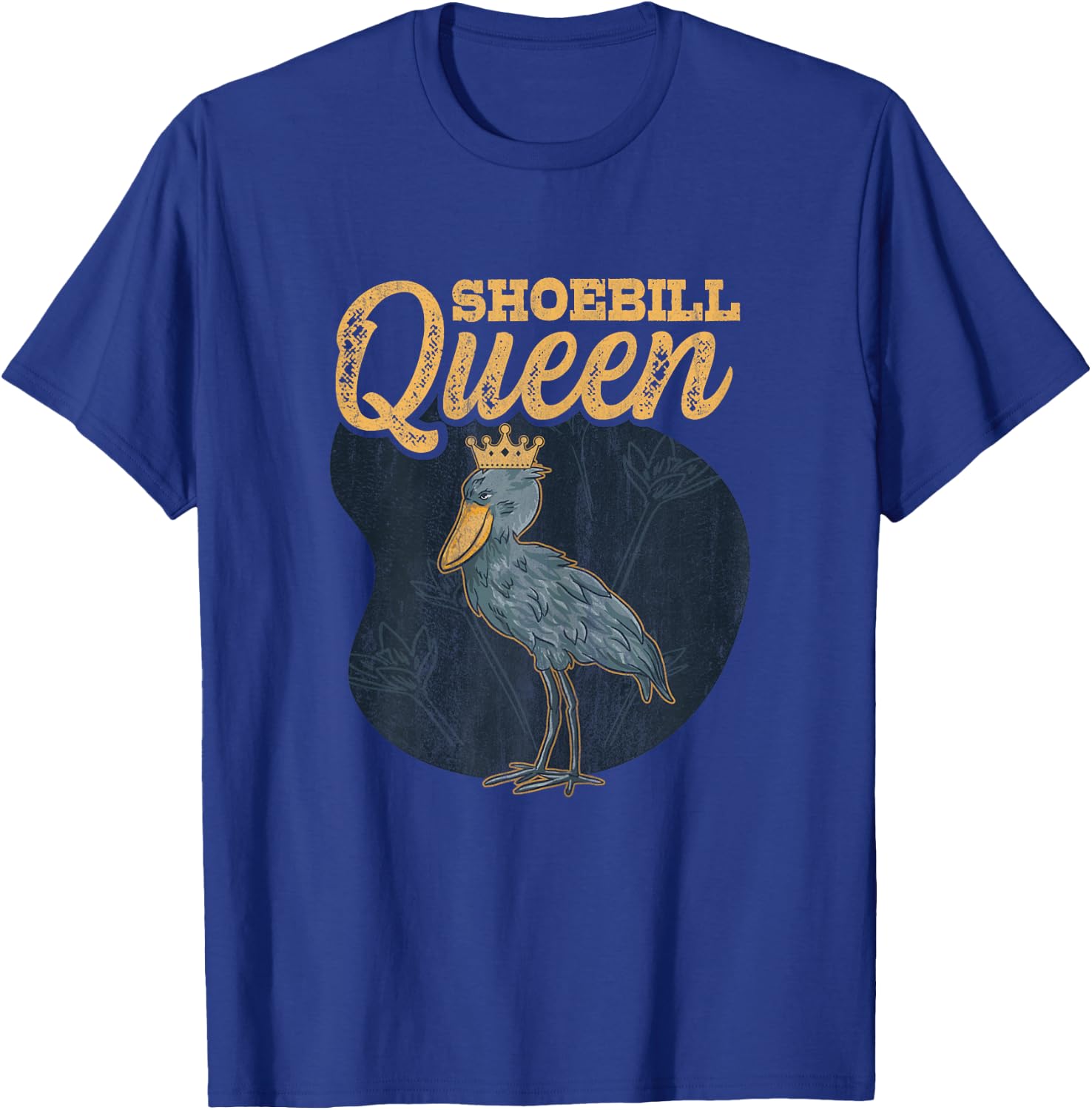 Shoebill Queen Design for a Shoebill stork lady T-Shirt - T-Shirt | Royal