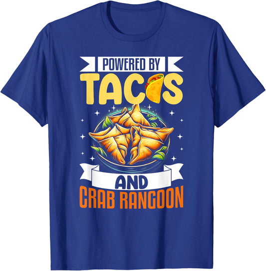 Crab Rangoon Shirt Funny Taco Lover Seafood Crab Rangoon T-Shirt - T-Shirt | Royal