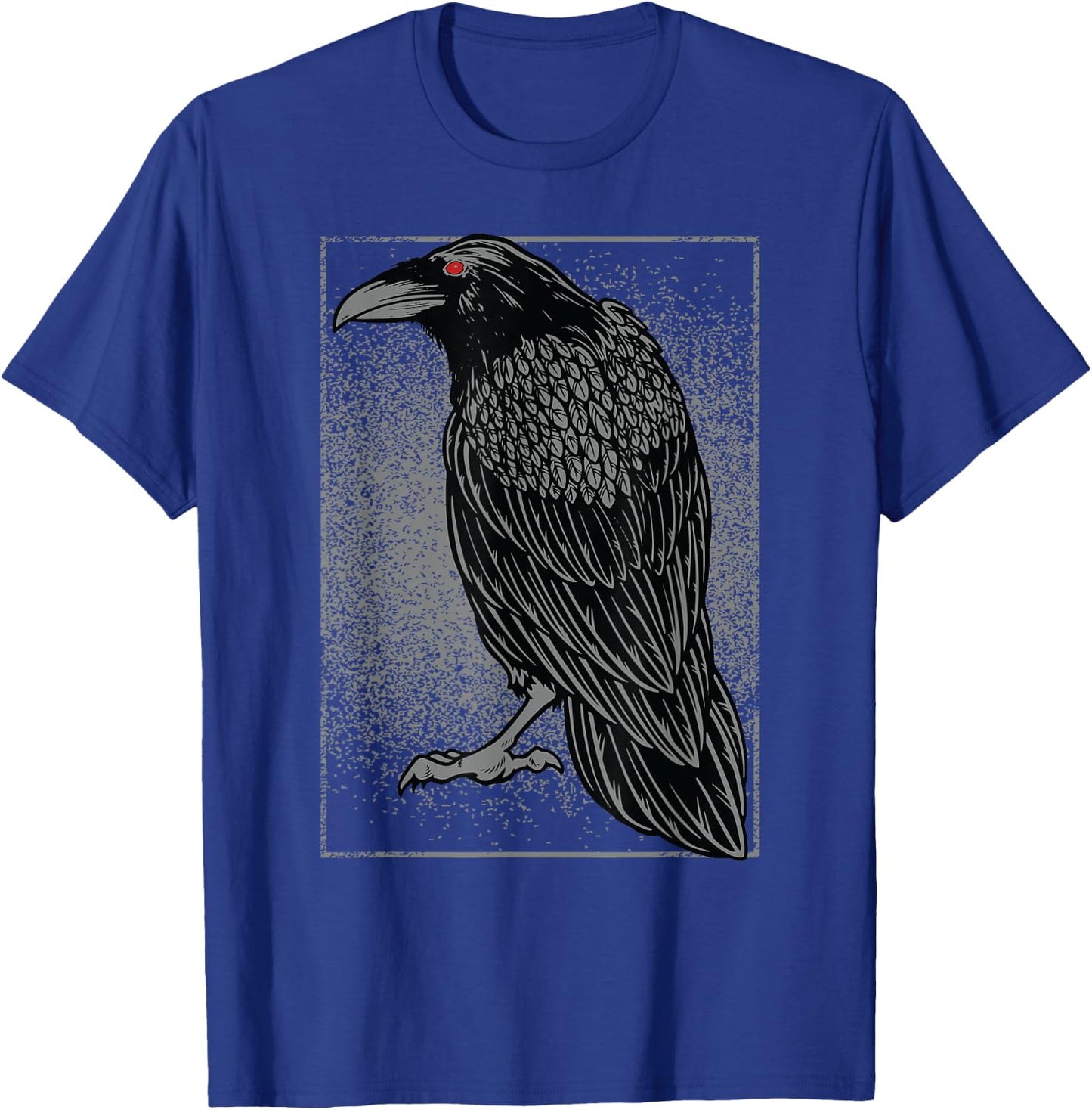 click here for better Bird Watching -Kids Black Crow/Raven Graphic T-Shirt - T-Shirt | Royal