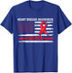 Go Red Heart Disease Support Flag - Heart Disease Awareness T-Shirt - T-Shirt | Royal