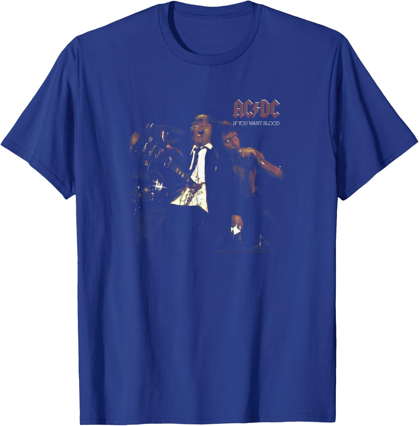AC/DC -If You Want Blood You've Got It T-Shirt - T-Shirt | Royal