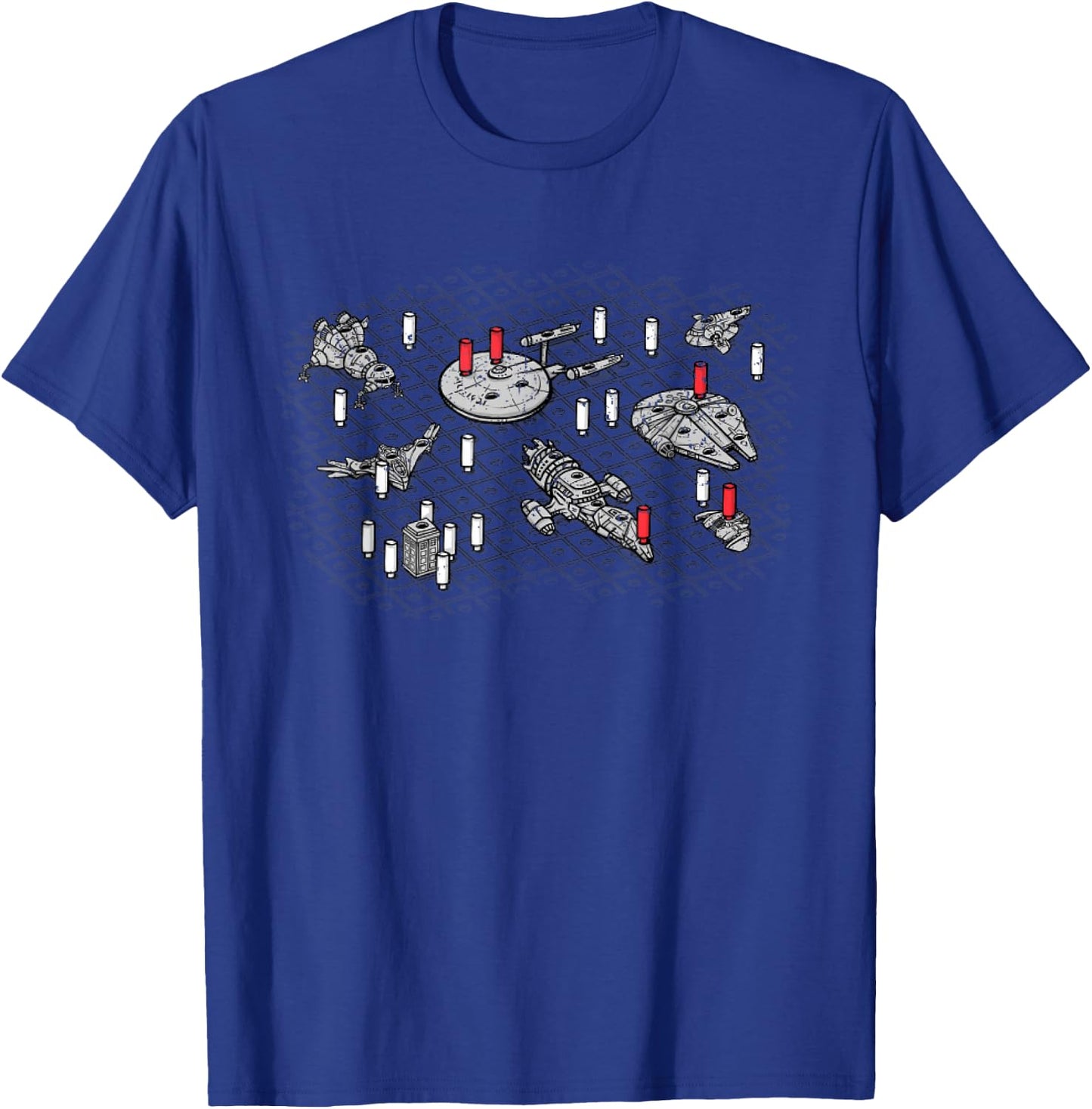 Vintage Intergalactic Battleship Firefly Serenity T-Shirt - T-Shirt | Royal