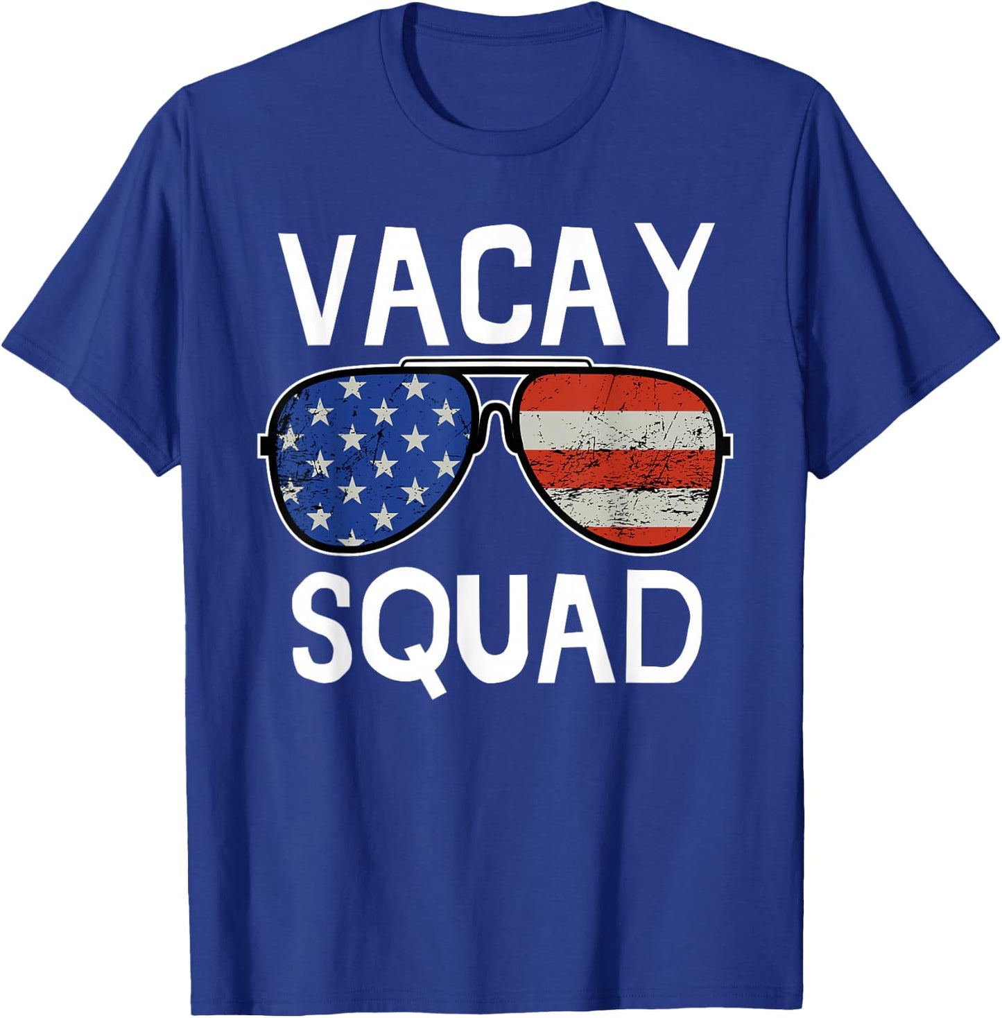 Vacay Squad Summer Vacation Family Friends Trip Matching T-Shirt - T-Shirt | Royal