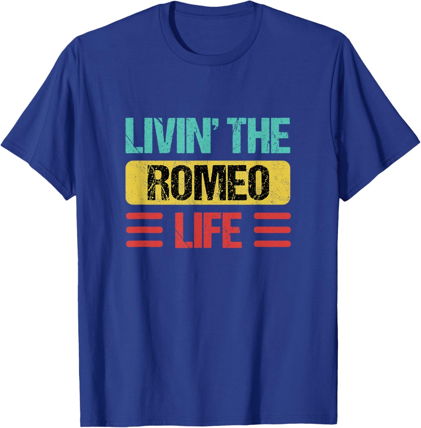 Romeo Name T-Shirt - T-Shirt | Royal