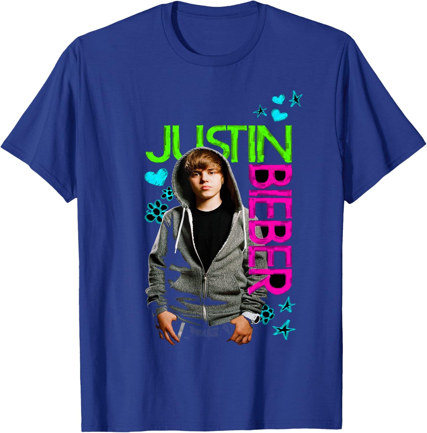 Official Justin Bieber Black T-Shirt - T-Shirt | Royal