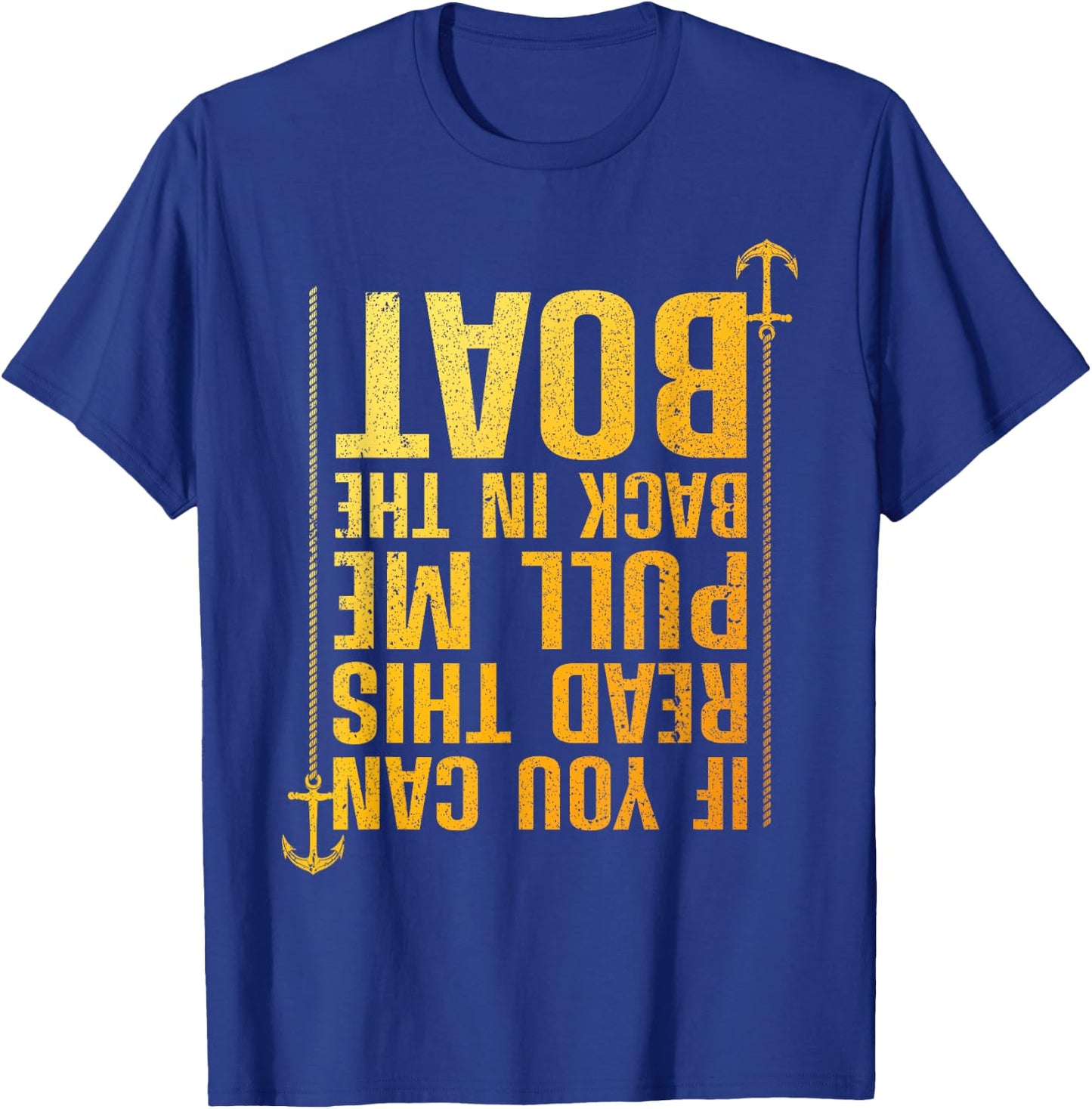 Funny Boating Design Women Boating Boater Boat Owner T-Shirt - T-Shirt | Royal