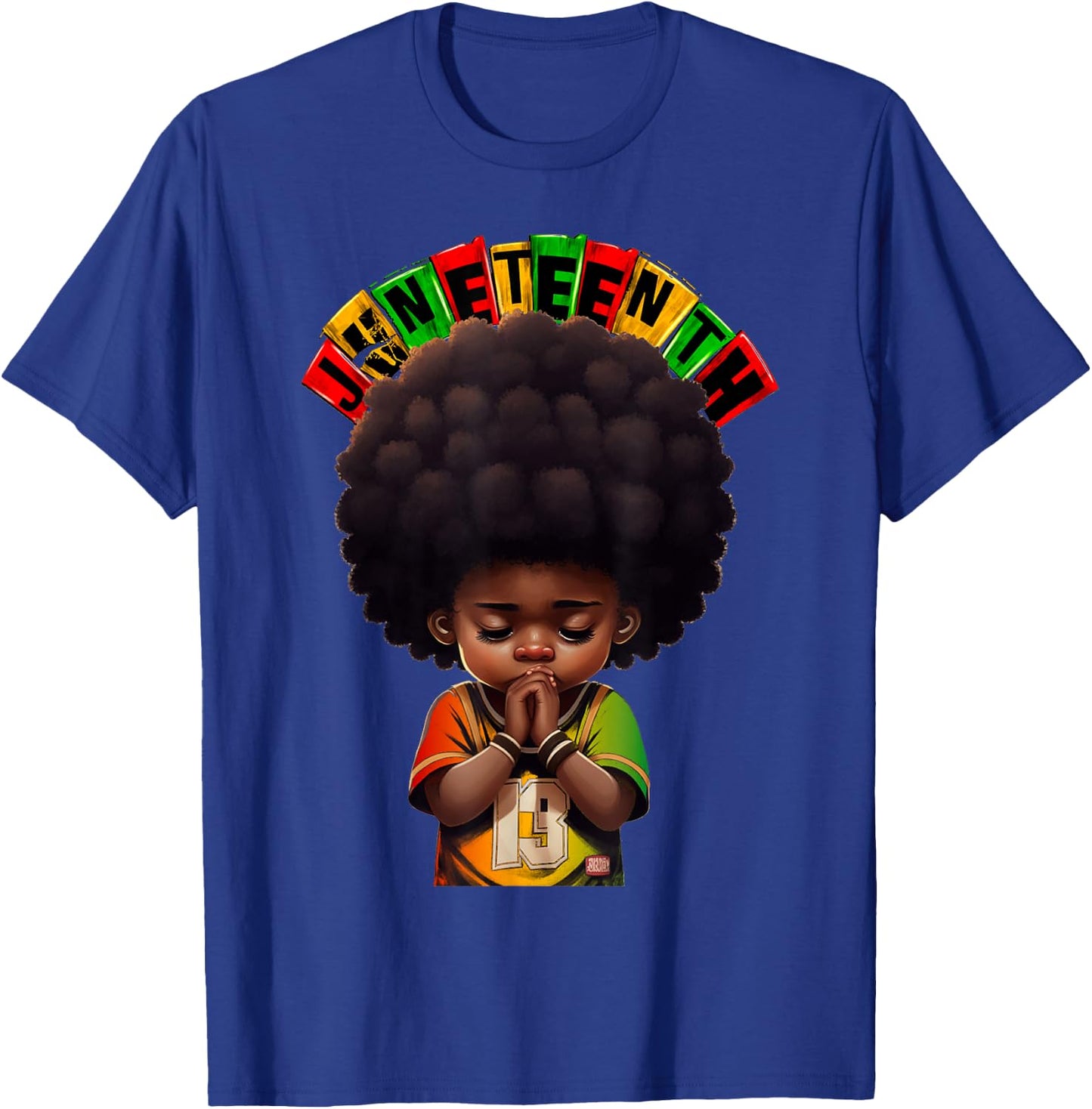Kids Juneteenth Prince 1865 Black History Month Toddler Boy T-Shirt - T-Shirt | Royal