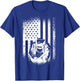 American Flag Welder Patriotic Welder Men's Welding Gift T-Shirt - T-Shirt | Royal