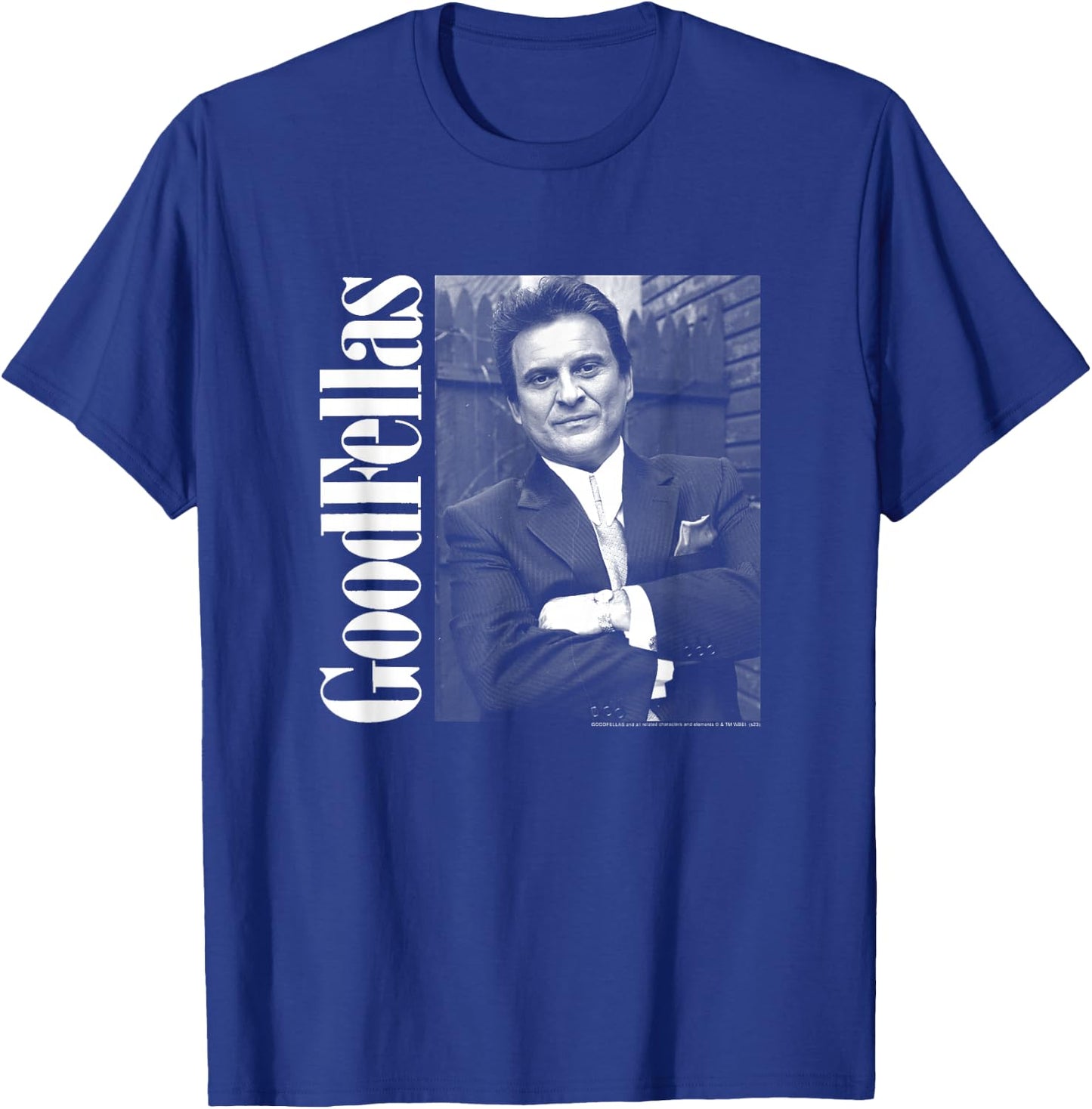 Goodfellas Tommy with Vertical Logo T-Shirt - T-Shirt | Royal