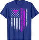 Vintage American Flag Proud Retired NP Nurse Practitioner T-Shirt - T-Shirt | Royal