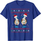 Blue Footed Booby Seabird Ugly Christmas T-Shirt - T-Shirt | Royal