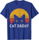 Cat Daddy Retro T-Shirt - T-Shirt | Royal