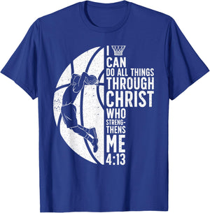 Cool Basketball Women Sport Game Basketball Player T-Shirt - T-Shirt | Royal