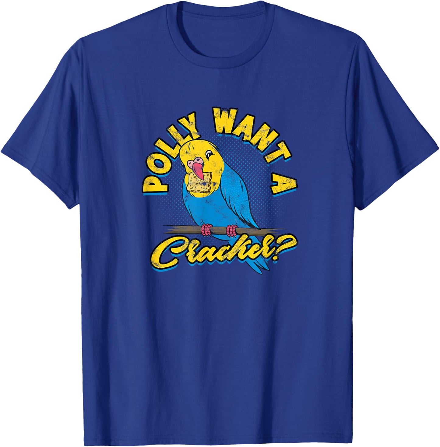 Polly want a cracker? - Parrots T-Shirt - T-Shirt | Royal