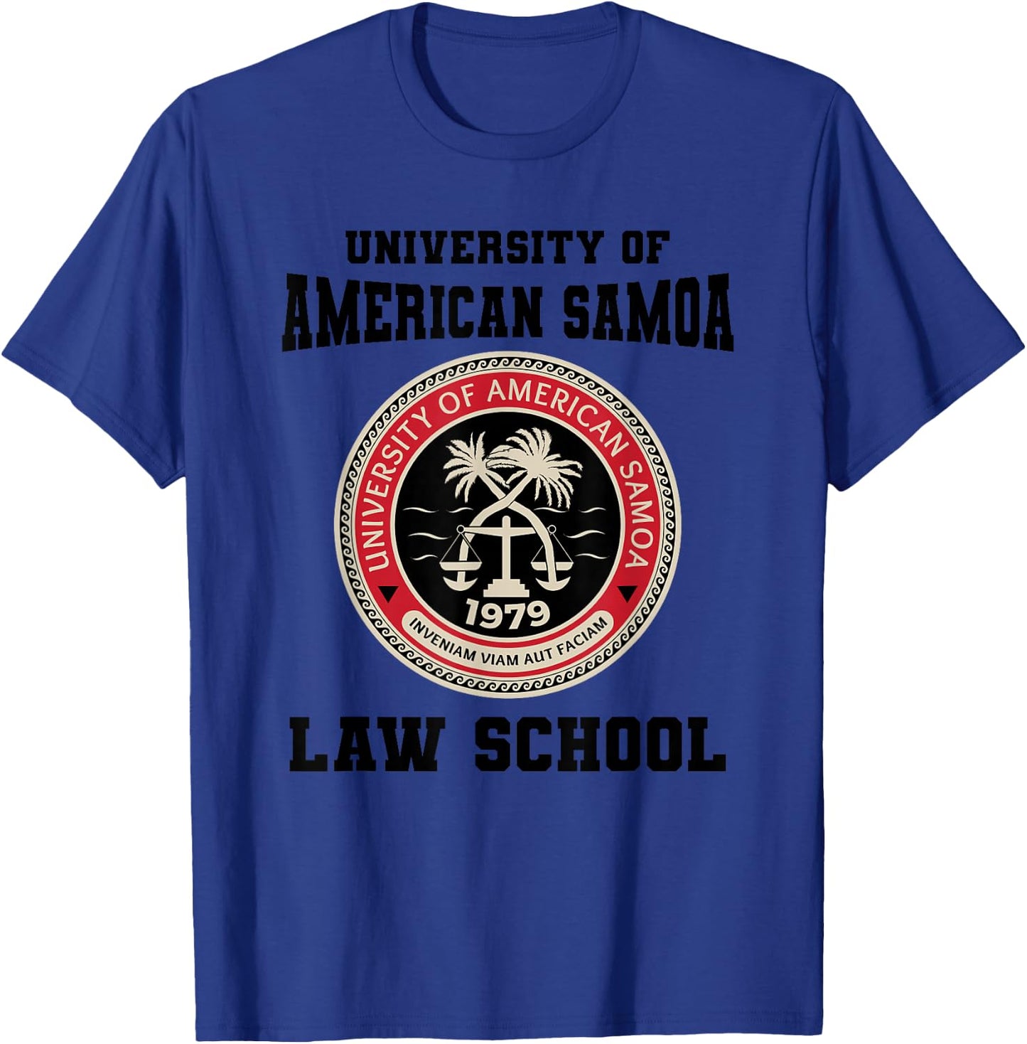 University of American Samoa Law School T-Shirt - T-Shirt | Royal