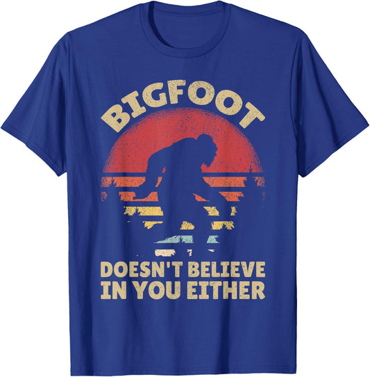 Bigfoot Costume Kids Sasquatch Outfit Big Foot Bigfoot T-Shirt - T-Shirt | Royal