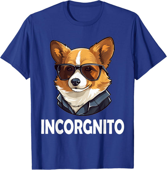 Funny Welsh Corgi with Sunglasses Dog Breed - Incorgnito Women Kids T-Shirt - T-Shirt | Royal