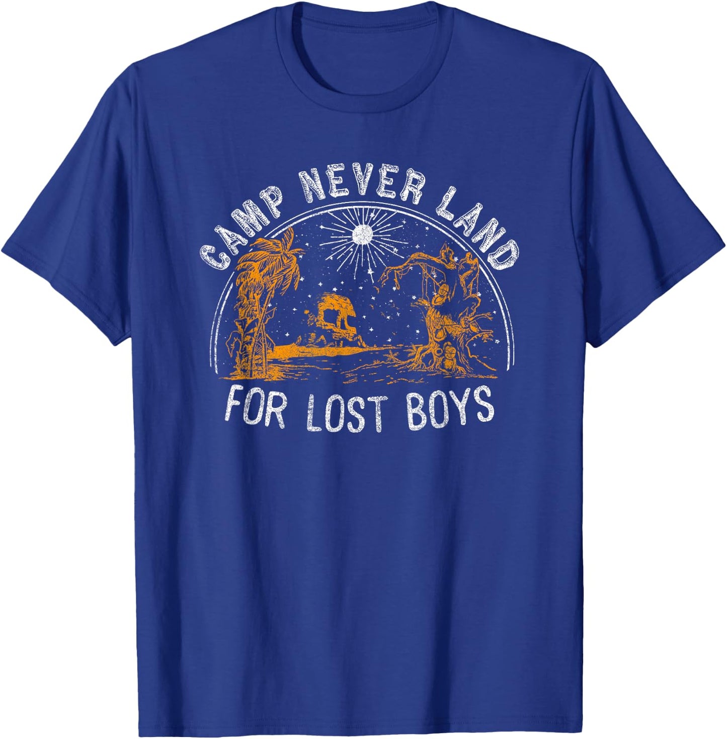 Disney Peter Pan Camp Neverland For Lost Boys T-Shirt - T-Shirt | Royal