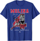 Number and Portrait Yadier Molina St Louis MLBPA T-Shirt - T-Shirt | Royal