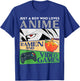 Just A Boy Who Loves Anime Ramen and Video Games Introvert T-Shirt - T-Shirt | Royal