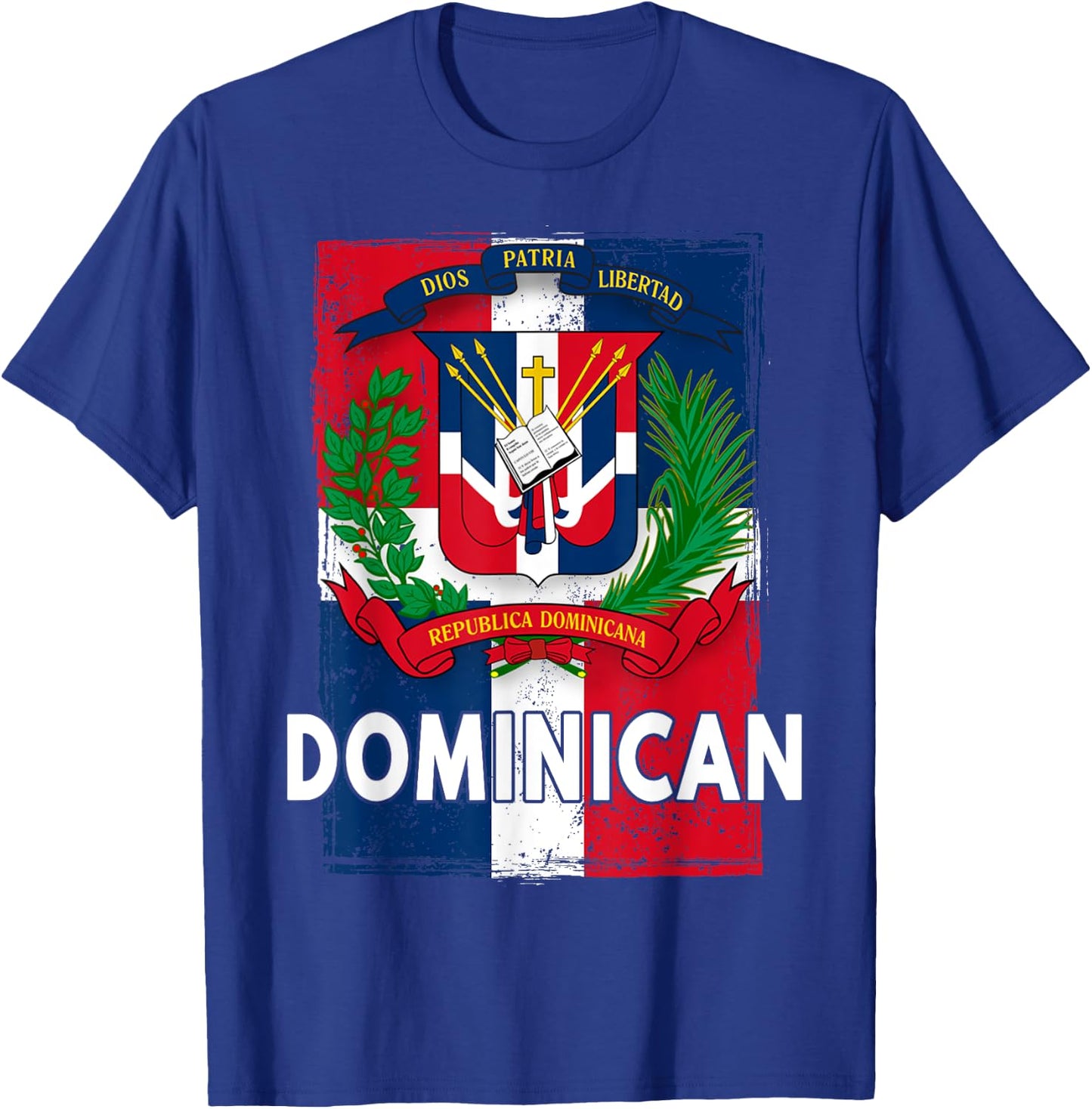 Coat of Arms Republica Dominicana & Dominican Flag Outfit T-Shirt - T-Shirt | Royal