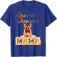 Colorful German Shepherd Mama Funny Dog Mom T-Shirt - T-Shirt | Royal