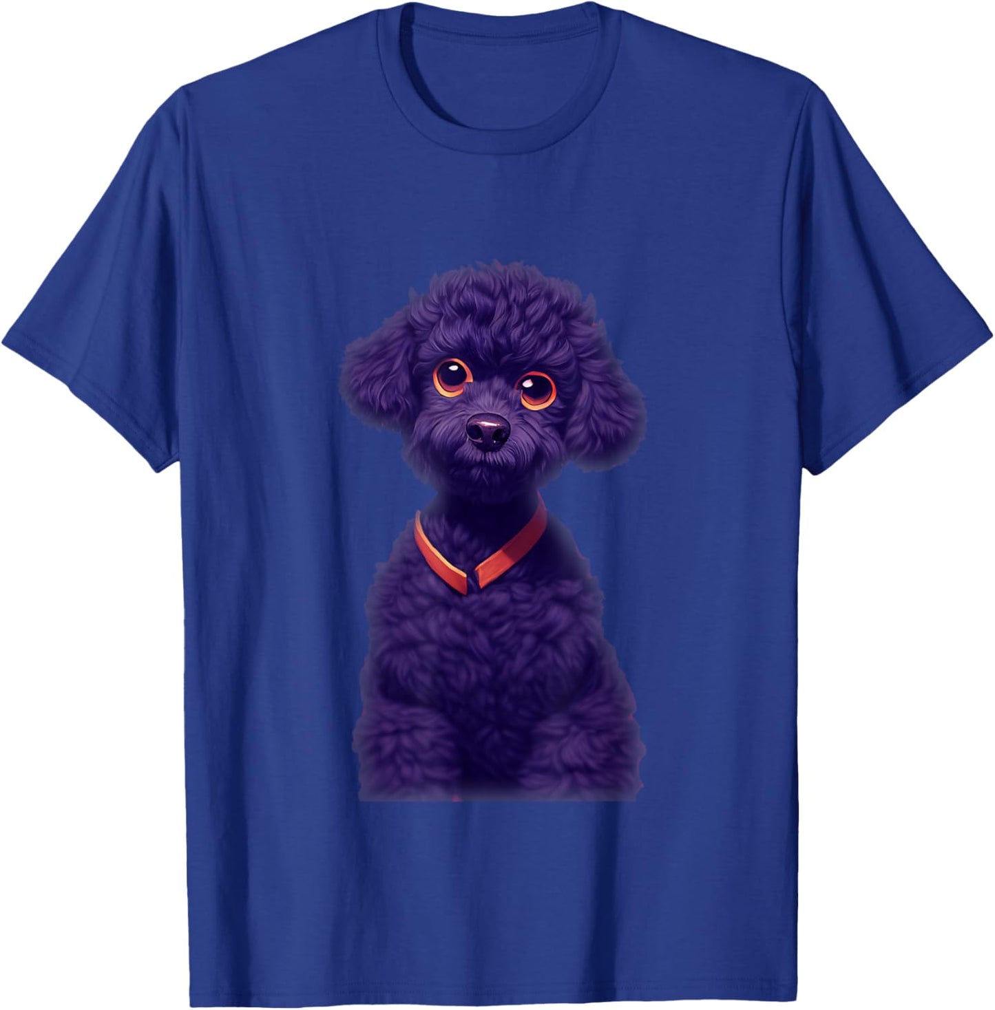 Cute And Adorable Black Toy Poodle Dog T-Shirt - T-Shirt | Royal
