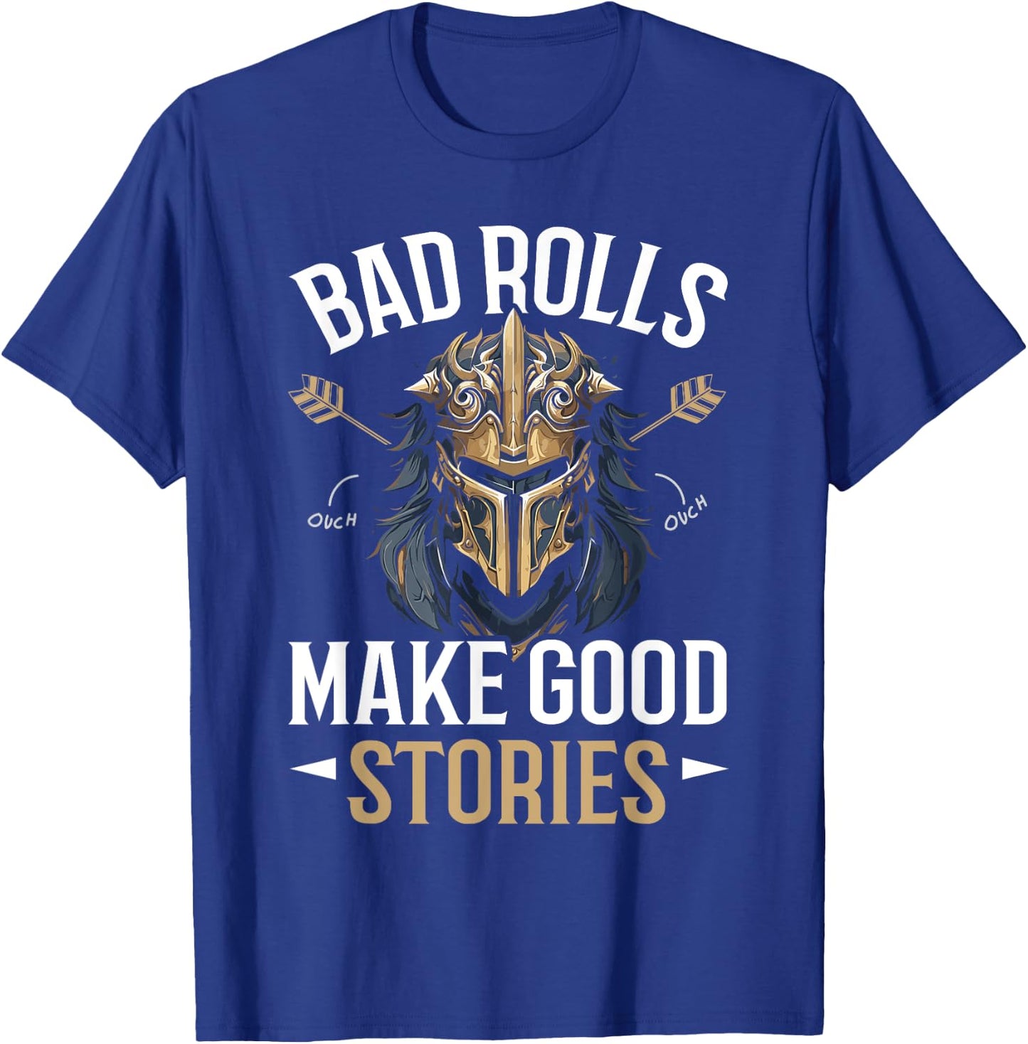 RPG Gaming Role Playing D20 Tabletop Games Funny RPG Gamer T-Shirt - T-Shirt | Royal
