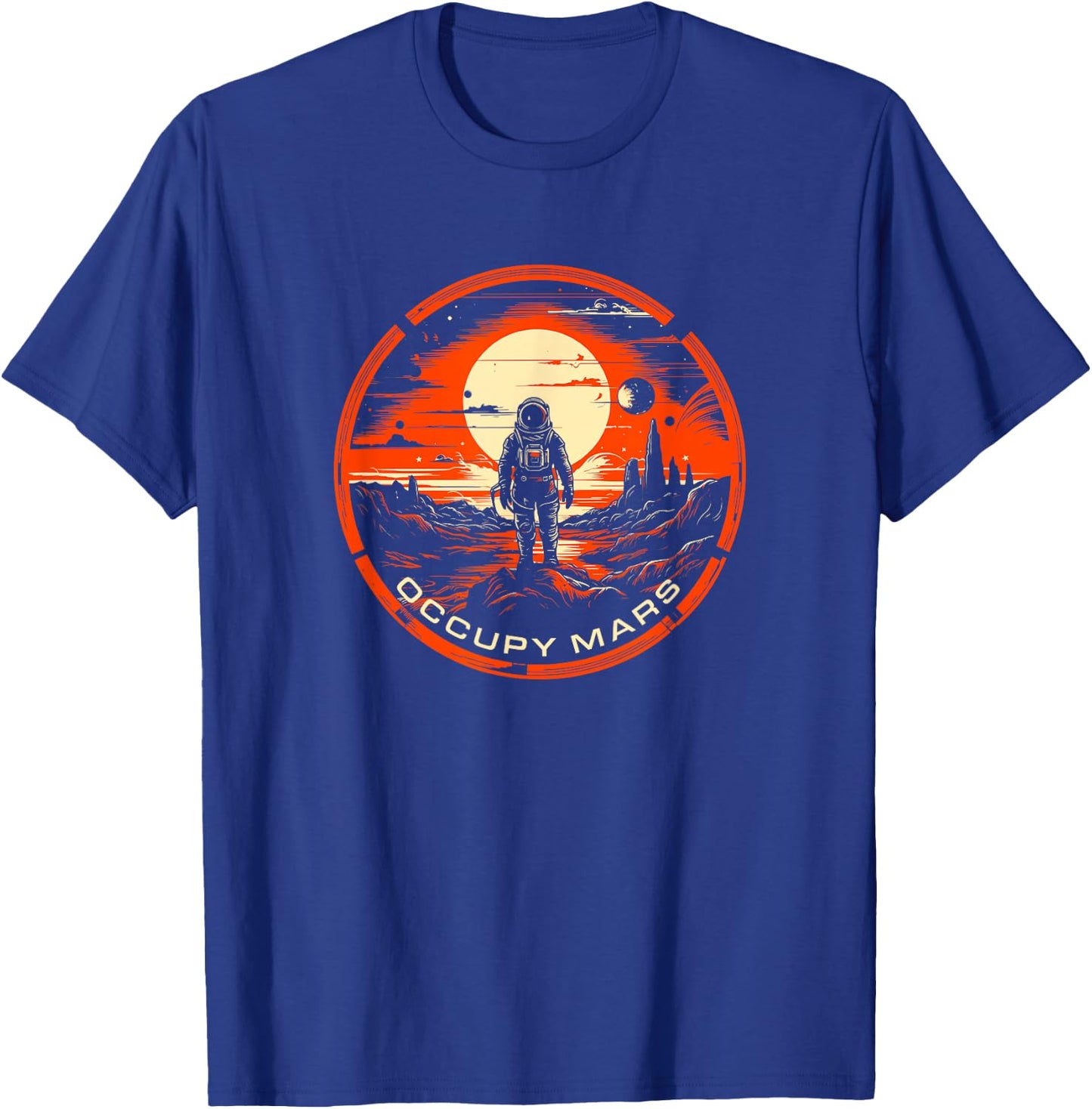 Occupy Mars - Terraforming T-Shirt - T-Shirt | Royal