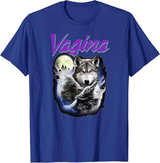 Vagina Wolf T-Shirt - T-Shirt | Royal