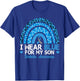 I Wear Blue For My Son Type 1 Diabetes Awareness T-Shirt - T-Shirt | Royal