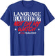ESL Teacher English Second Language Virtual Online Class Men Women T-Shirt - T-Shirt | Royal