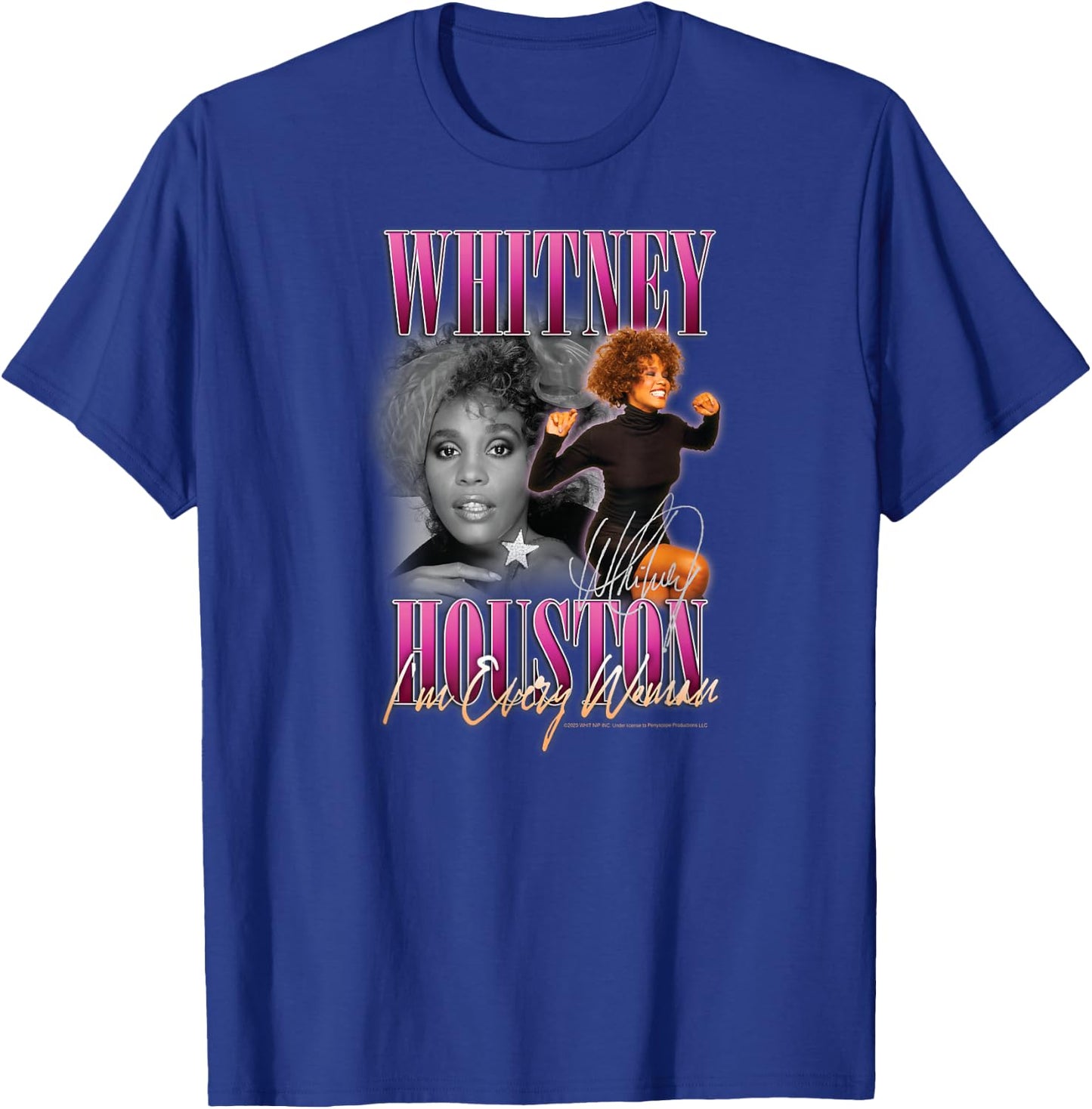 Whitney Houston - I'm Every Woman T-Shirt - T-Shirt | Royal