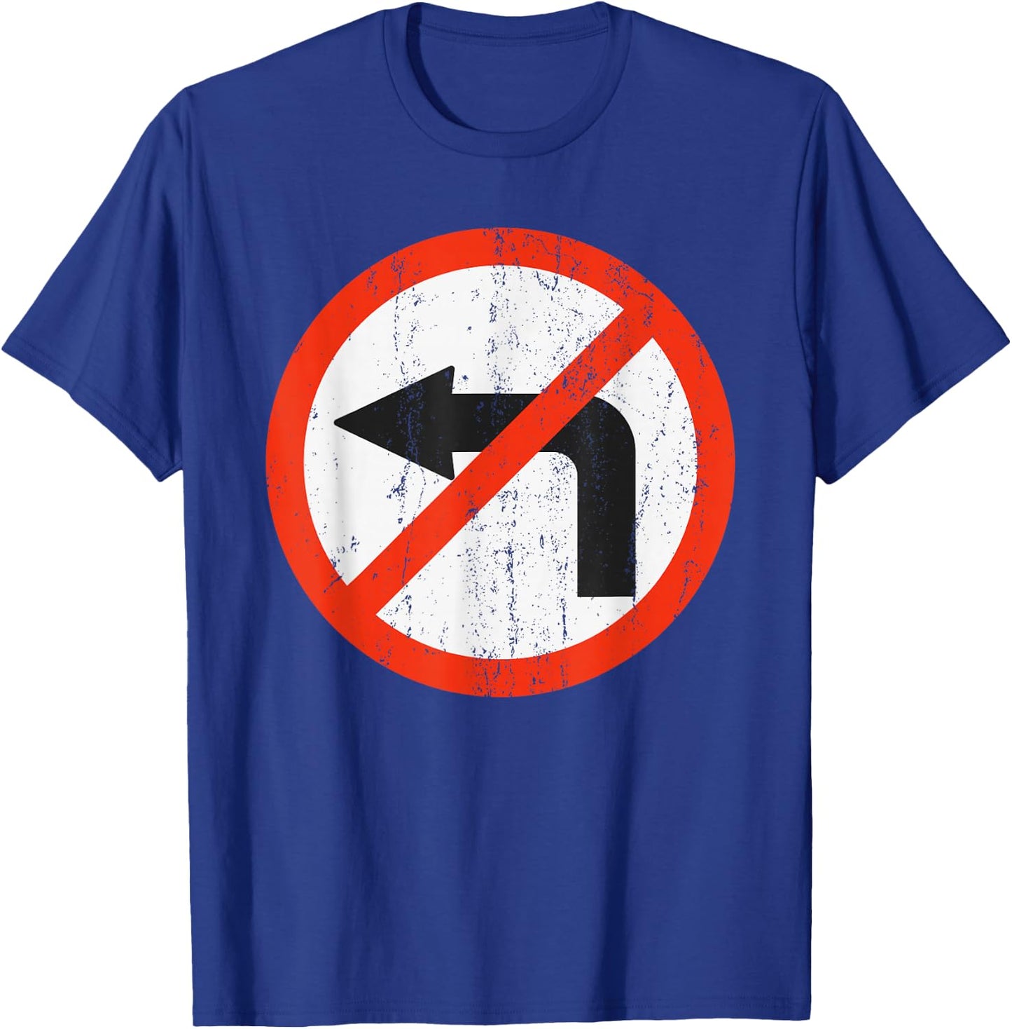 Vintage Road Signs Funny Traffic Signs Halloween Costume T-Shirt - T-Shirt | Royal