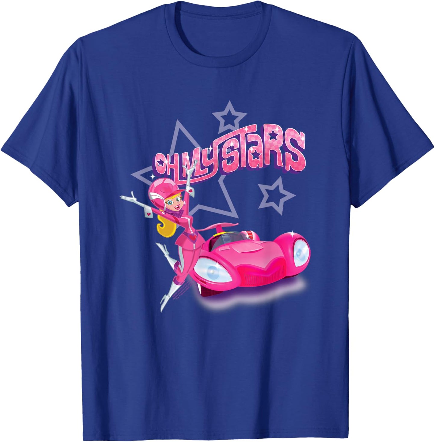 Wacky Races Penelope Pitstop Oh My Stars T-Shirt - T-Shirt | Royal