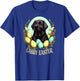 Labby Easter - Black Lab T-Shirt - T-Shirt | Royal